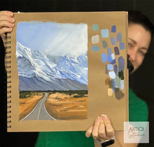 Load image into Gallery viewer, Gouache Landscapes | 7 March - 4 April 2025 | Fridays 6 - 7:30pm | 5 Week Short Course