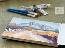 Load image into Gallery viewer, Gouache Landscapes | 7 March - 4 April 2025 | Fridays 6 - 7:30pm | 5 Week Short Course