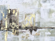 Load image into Gallery viewer, THURS 24 NOV | 6:45-8:45PM | Abstract Cityscape | Paint &amp; Sip Workshop
