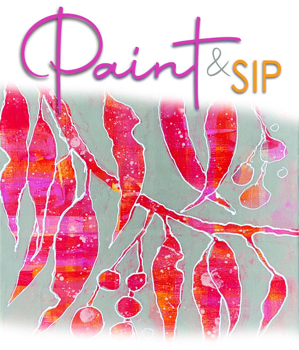 FRI 8 DEC | 7-9pm | Gum Leaves | Paint & Sip Workshop |