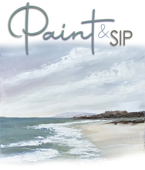 SUN 3 DEC | 1-3pm | Moody Seascape | Paint & Sip Workshop