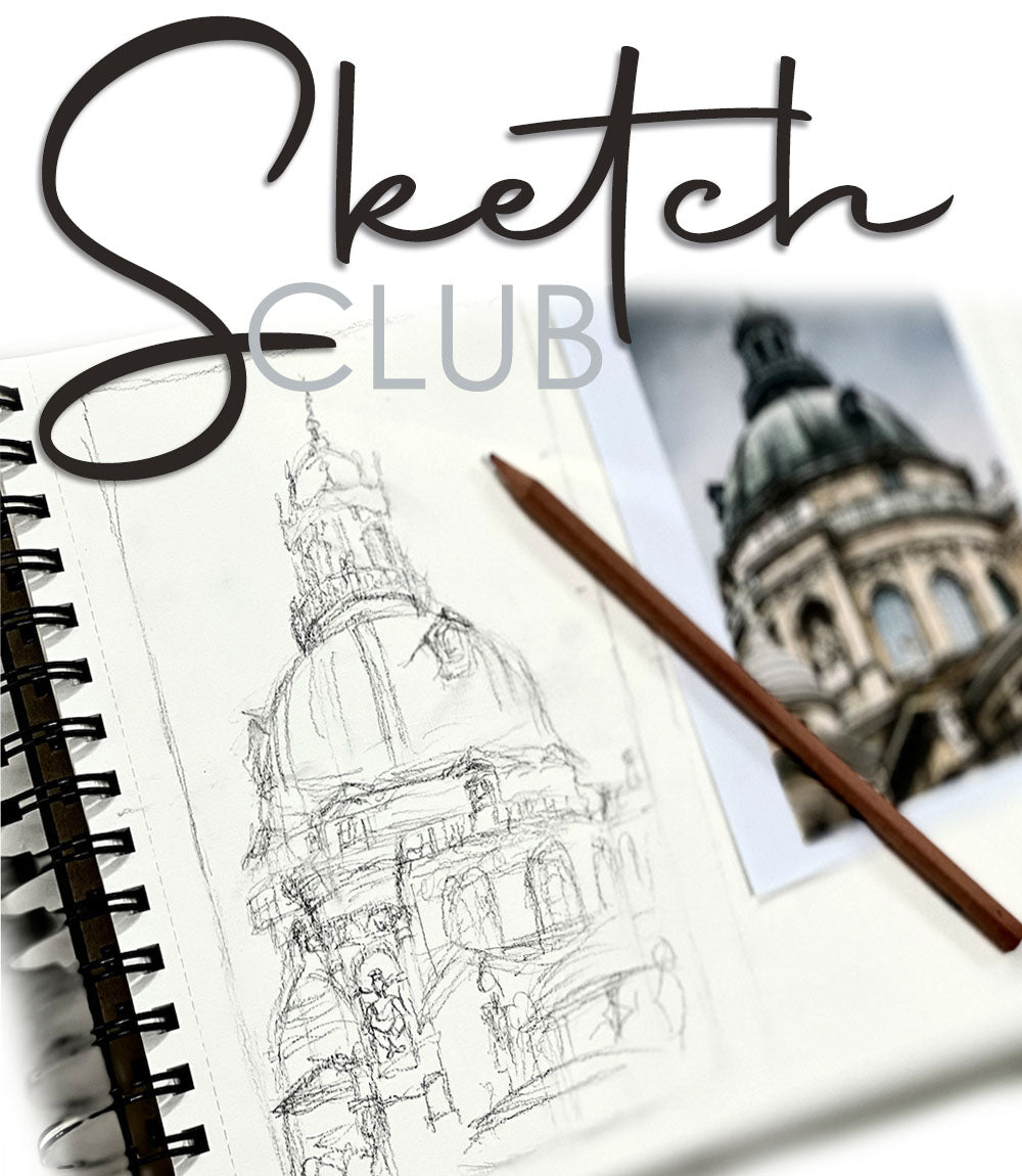 Newbie Sketch Club | 31 JAN - 28 FEB 2025 | Fridays 6 - 7:30pm | 5 Week Short Course