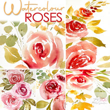 Load image into Gallery viewer, Date &amp; Time TBA | 9am - 12pm | Watercolour Roses | Watercolour Art Workshop
