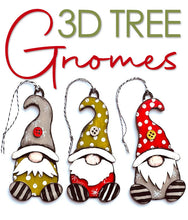 Load image into Gallery viewer, WED 14 DEC | 12 - 2PM | Age 8-15 | 3D CHRISTMAS TREE GNOMES | School Holiday Craft Workshop
