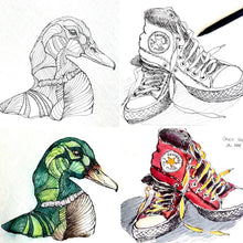 Load image into Gallery viewer, 2023 TERM 1 | Fridays 5 - 6:30pm | 27 Jan - 31 March | Teen&#39;s Mixed Media Art Studio | 10 Week Term
