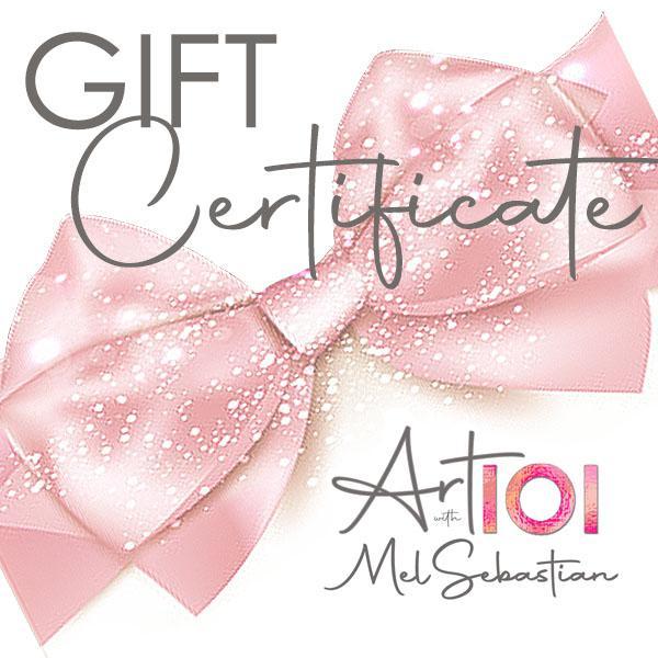 ART101 Gift Certificate $300