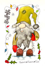 Load image into Gallery viewer, TUES 13 DEC | 10AM - 12PM | Age 8-15 | CHRISTMAS GNOMES | Watercolour School Holiday Art Workshop
