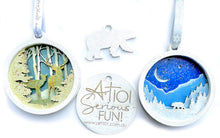 Load image into Gallery viewer, WED 14 DEC | 12 - 2PM | Age 8-15 | 3D CHRISTMAS BAUBLES | School Holiday Craft Workshop
