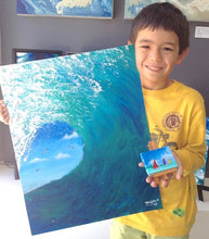 Load image into Gallery viewer, FRI 6 JAN | 12 - 2pm | IMPASTO WAVE | Age 8 -15 | School Holiday Art Workshop
