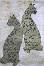 Load image into Gallery viewer, Cattus Monoprint Series 2021
