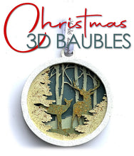 Load image into Gallery viewer, WED 14 DEC | 12 - 2PM | Age 8-15 | 3D CHRISTMAS BAUBLES | School Holiday Craft Workshop
